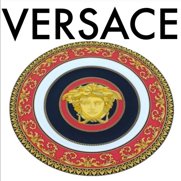 Versace Other - 👑 VERSACE MEDUSA PLATE 💯AUTHENTIC
